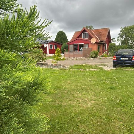 Fischerhuette IV Mobilheim Polchow Exteriör bild