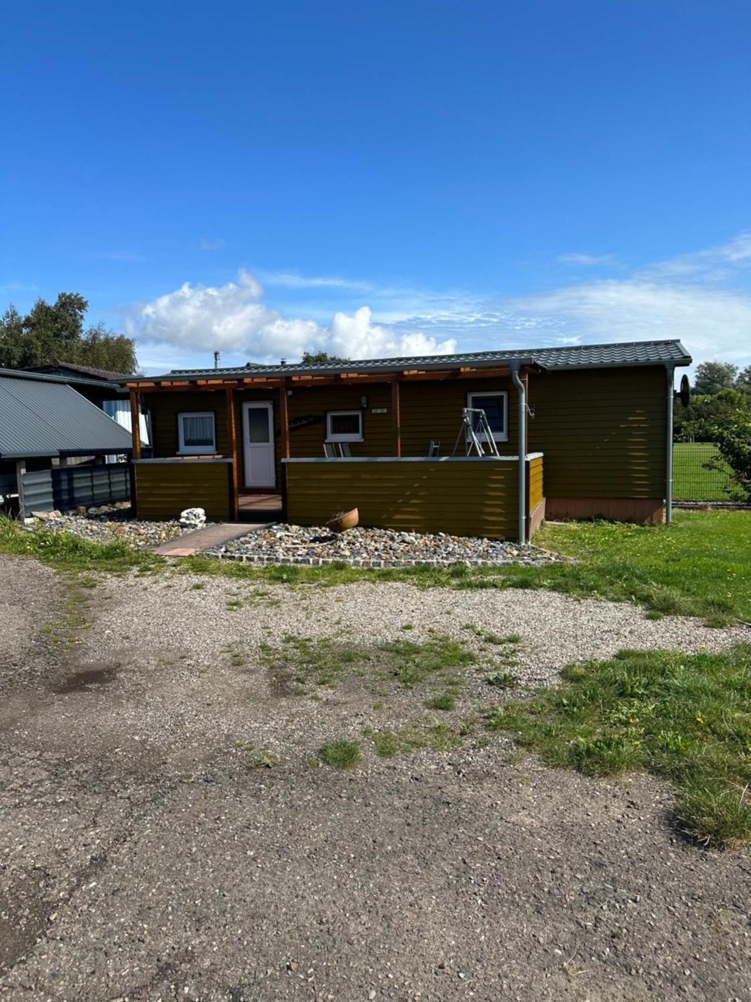 Fischerhuette IV Mobilheim Polchow Exteriör bild